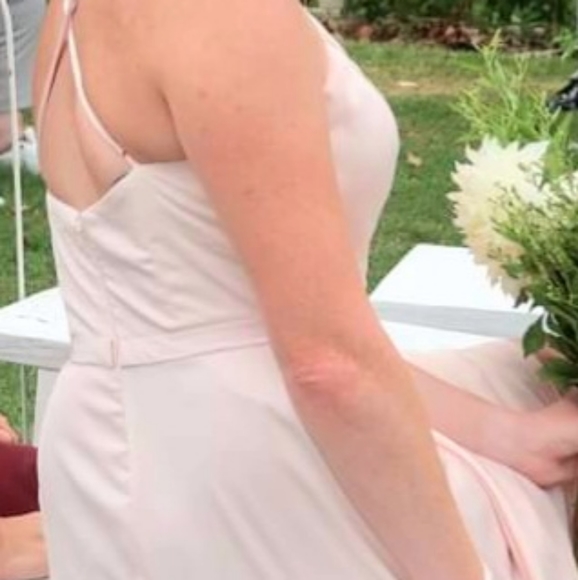 Blush bridesmaid dress - Picture 2 of 2